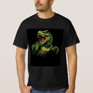 conception de T-shirt de dinosaure