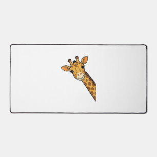 Conception de T-shirt de girafe qui regarde discrè