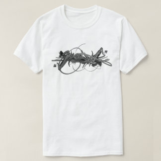 Conception de T-shirt de graffiti mise en phase