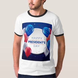 Conception de T-shirt de la Journée des Présidents