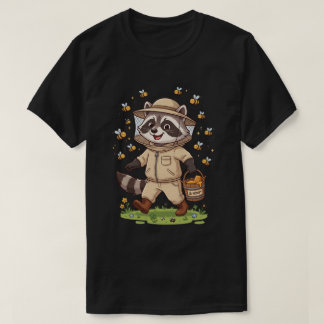 Conception de T-Shirt de l'apiculteur de Raton lav