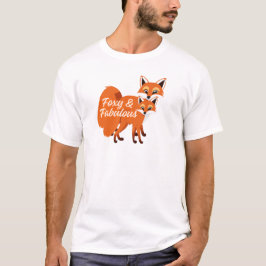 Conception de T-Shirt de Renard Mignon & Fabulueux