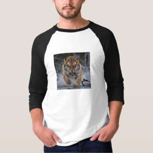 conception de T-shirt de tigre @ art de chat