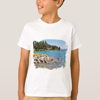 Conception de T-shirt du lac Tahoe