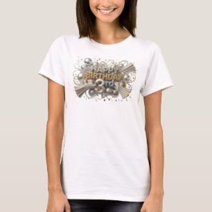 Conception de T-shirt Edgy Orange JOUER ANNIVERSAI