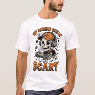 Conception de T-shirt Halloween Vintage squelette