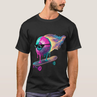 Conception de T-shirt Neon Mech Dragon