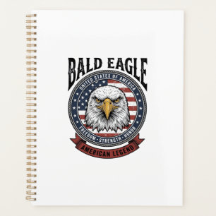 Conception de T-Shirt Patriotique Aigle Chauve Vin