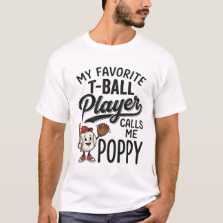 Conception de T-Shirt Poppy pour le joueur préféré