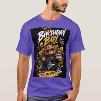 Conception de T-Shirt pour garçon d'anniversaire –
