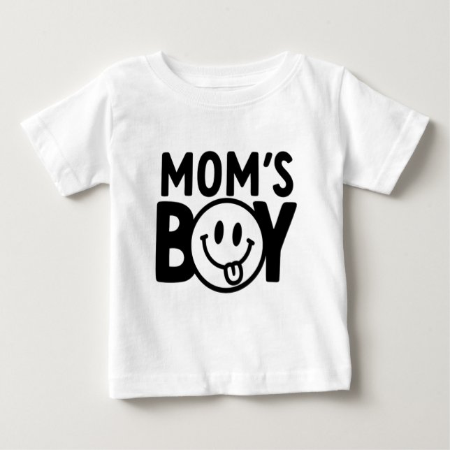 Conception de t-shirt pour garçon maman (Devant)