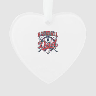 Conception de T-shirt pour papa de baseball vintag