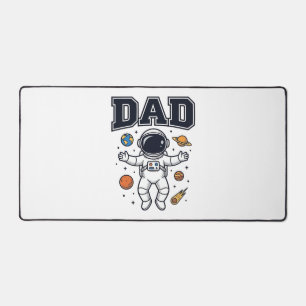 Conception de T-shirt Vector Space Astronaute Papa