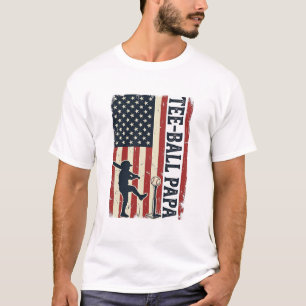 Conception de t-shirt vintage drapeau américain Te
