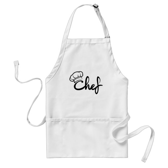 Conception de tablier d'élégance de chef (Devant)