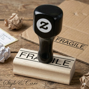 Conception de tampon en caoutchouc en bois fragile