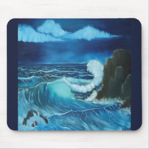 Conception de tapis de souris "Mer de Puissance"