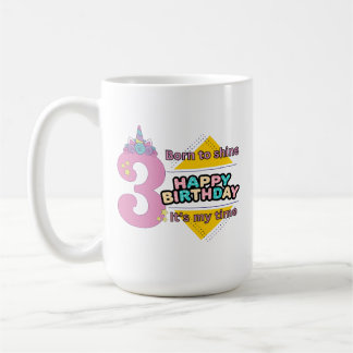 Conception de tasse à café licorne pour les enfant