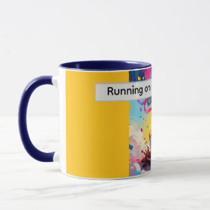 Conception de tasse intitulée drôle pour Petit ami