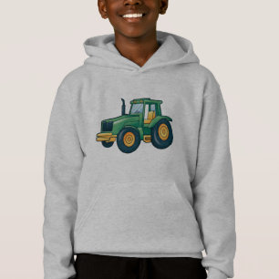 Conception de tracteur de dessin animé drôle