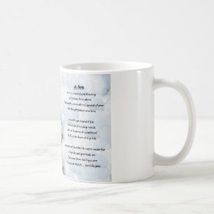 Conception de train - tasse de poème de fils