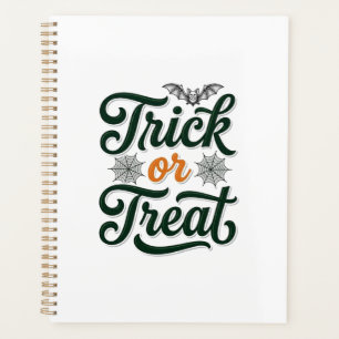 Conception de typographie Halloween Trick Or Treat