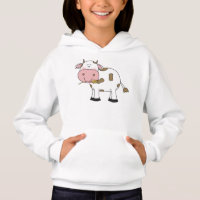 Conception de vache mignonne Art d'animal de ferme