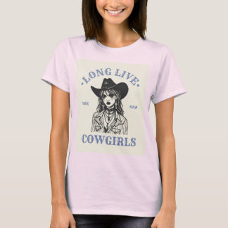 Conception de visage de fille de t-shirt à manches