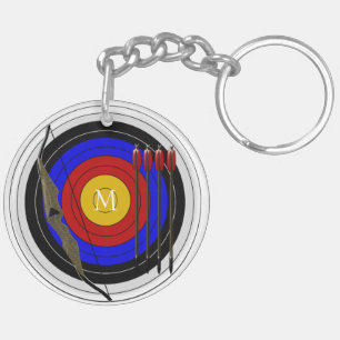 Conception décorée d'un monogramme de tir à l'a