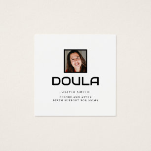 Conception d'identité de nom de photo de doula pro