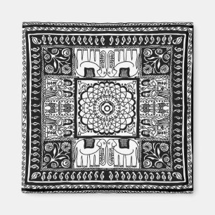 Conception d'Inde - aimant