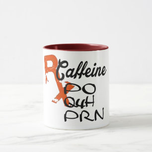conception drôle de tasse de la caféine PO Q4H P