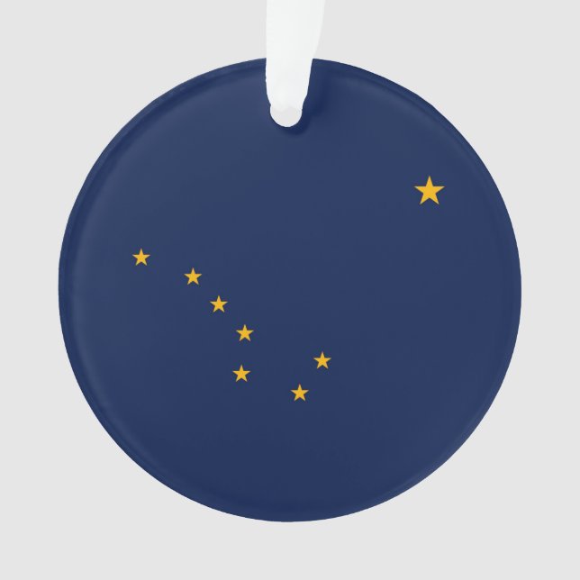 Conception du drapeau de l'État de l'Alaska (devant)