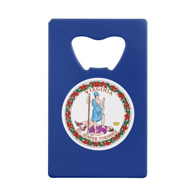 Conception du drapeau de l'État de Virginie (Dos)