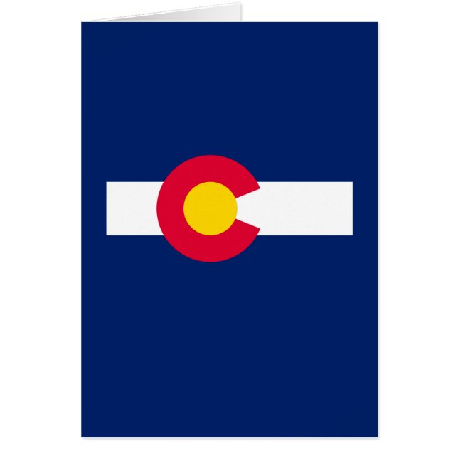Conception du drapeau de l'État du Colorado (Devant)
