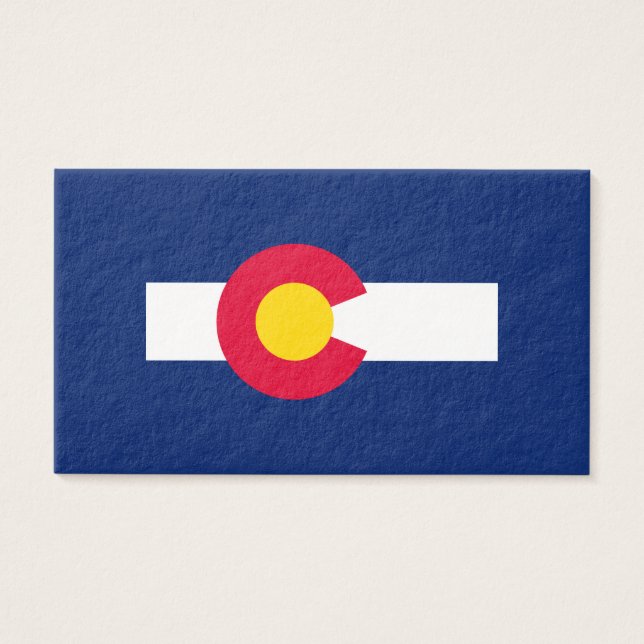 Conception du drapeau de l'État du Colorado (Devant)