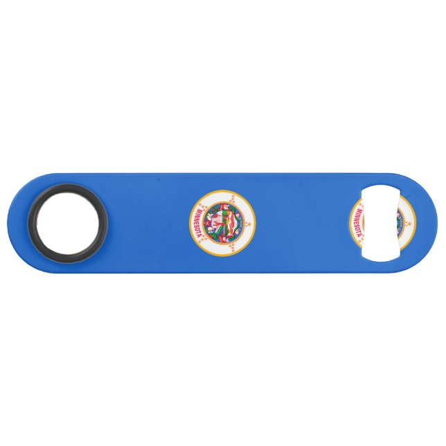 Conception du drapeau de l'État du Minnesota (Dos Horizontal)