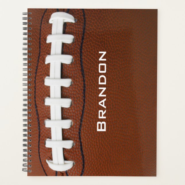 Conception du football Planificateur hebdomadaire/ (Devant)