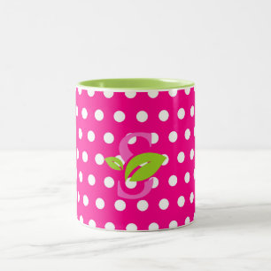 Conception du logo de la Poche rose Mug