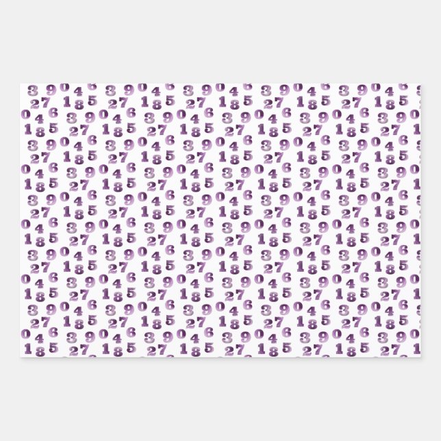 Conception du papier d'enveloppement numérique (Devant)