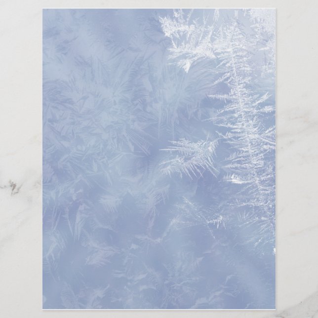 Conception du papier pour débris d'hiver/glace (Devant)