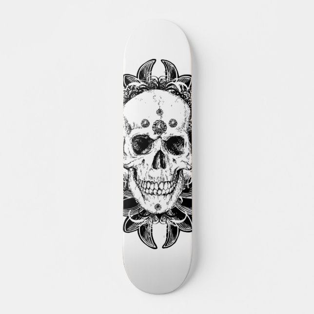 Conception d'un skateboard métallique de la mort s (Devant)