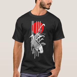 Conception en bambou - T-shirt des poissons 2 de