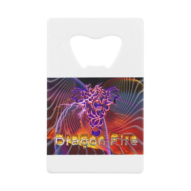 Conception époustouflante de feu de dragon (Devant)