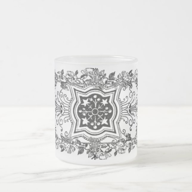 Conception florale Mug congelé (Centre)