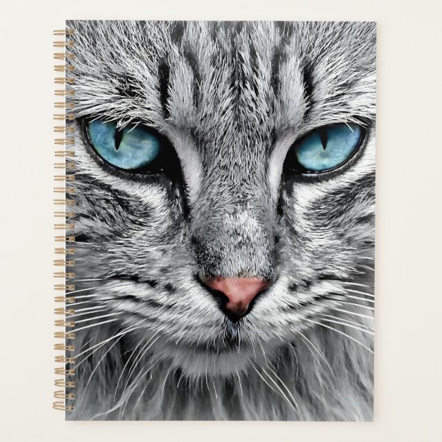 Conception fractale face chat-10682 (Devant)