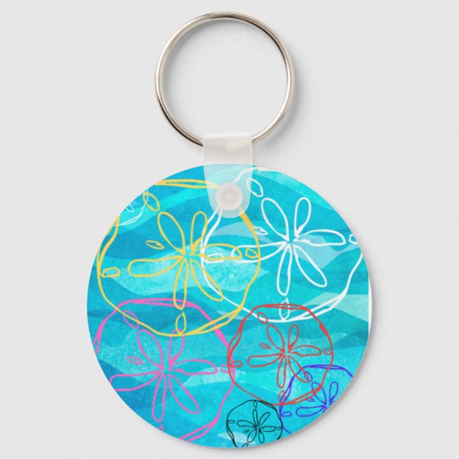 conception graphique Dollar de sable sur porte-clé (Recto)