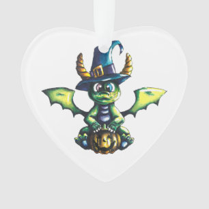 Conception magique du dragon d'Halloween