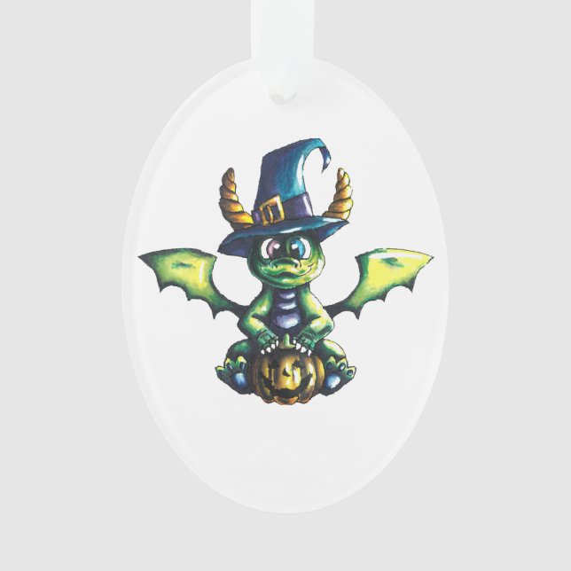 Conception magique du dragon d'Halloween (devant)