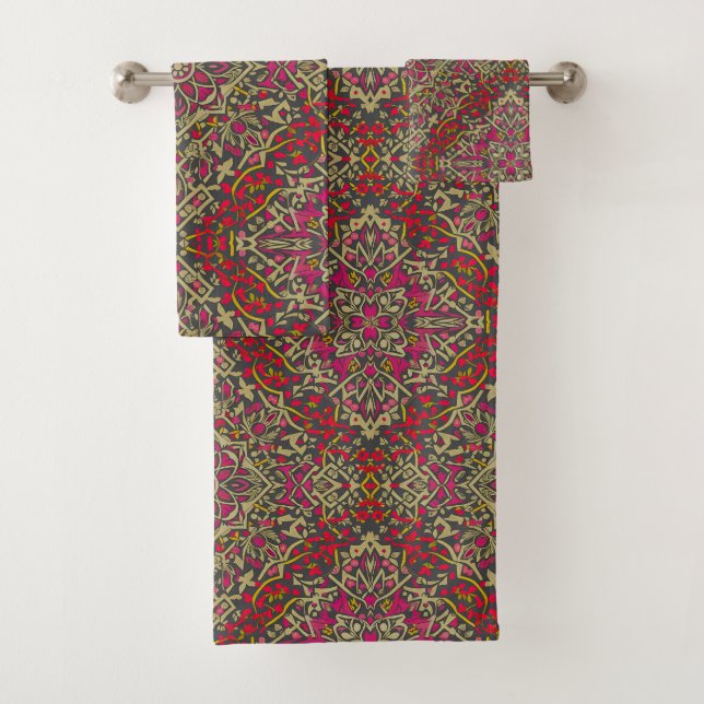 Conception Motif De Tapis Oriental, Traditionnelle (En situation)